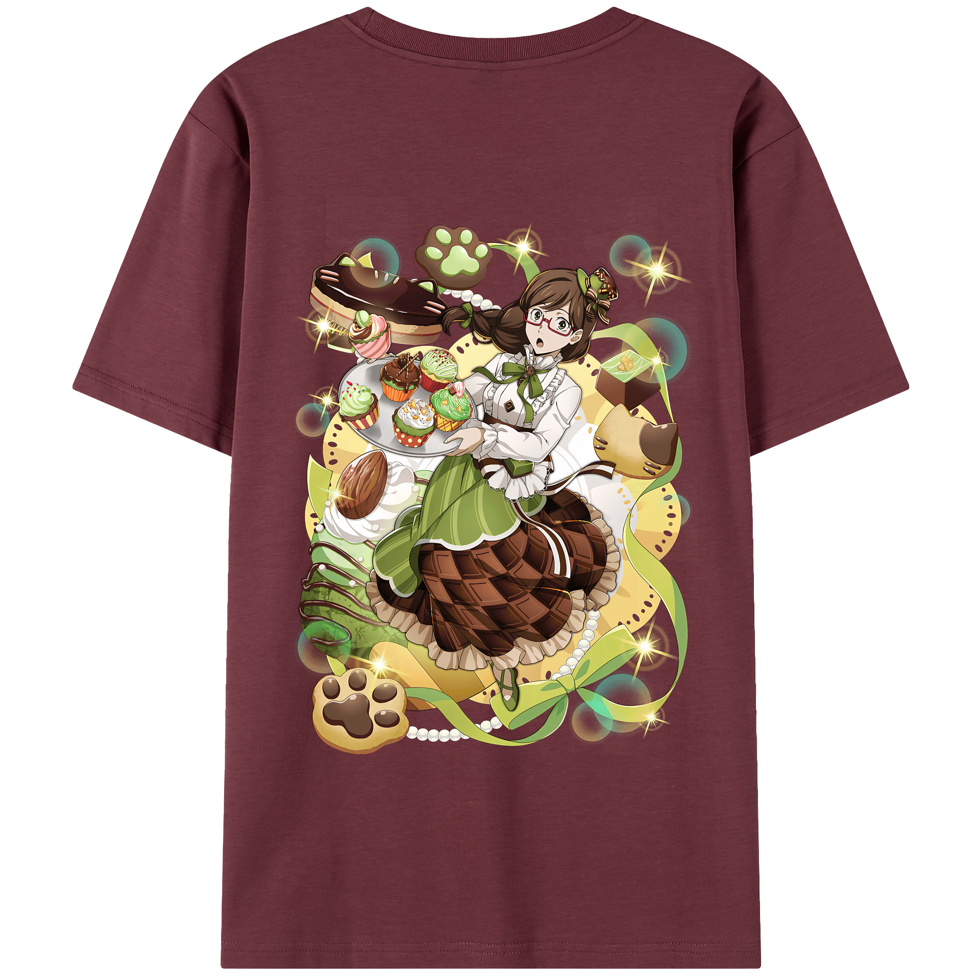 （画像用） 文豪ストレイドッグス Bungo Stray Dogs 綿100％半袖Tシャツ（背面プリント）